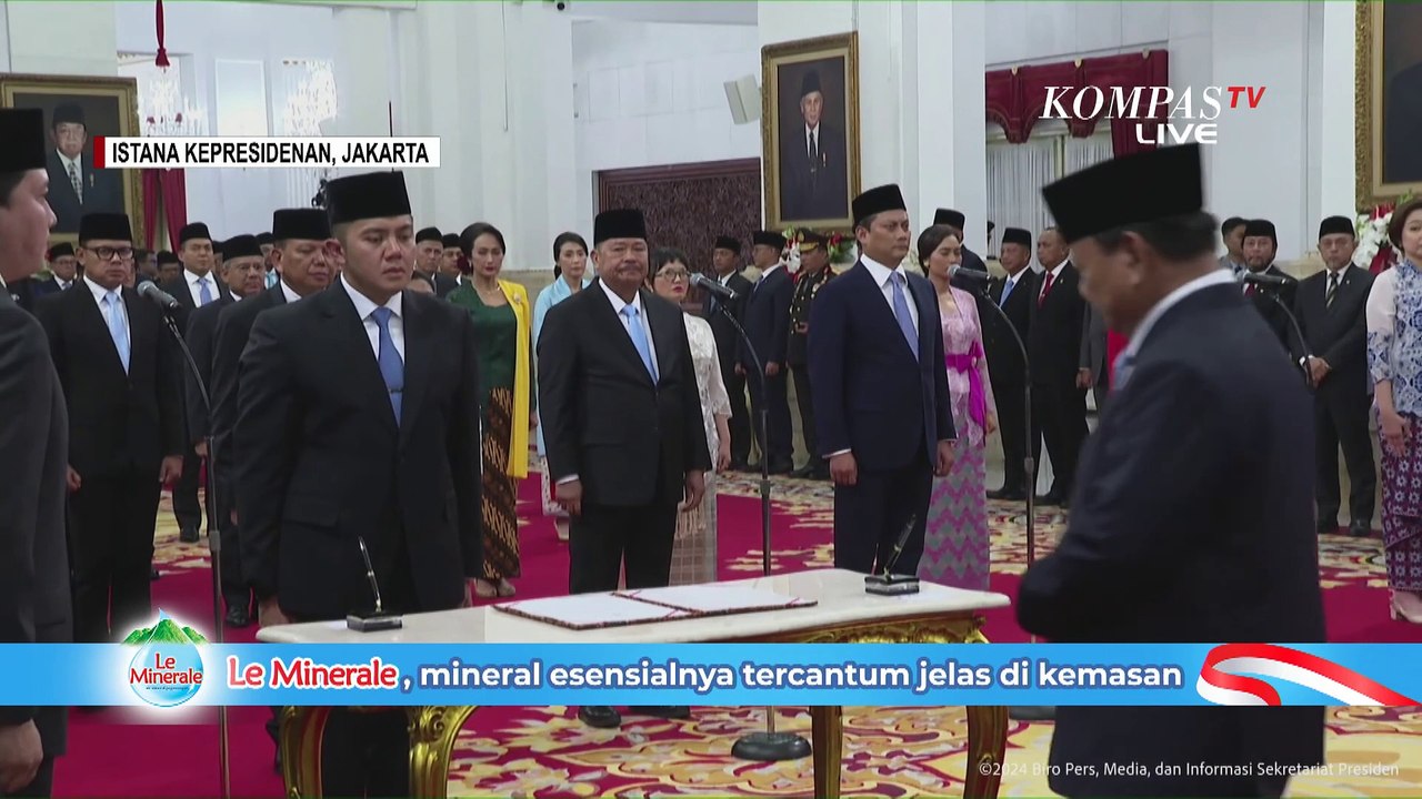 Momen Mayor Teddy Dilantik Jadi Sekretaris Kabinet Oleh Presiden Prabowo Subianto