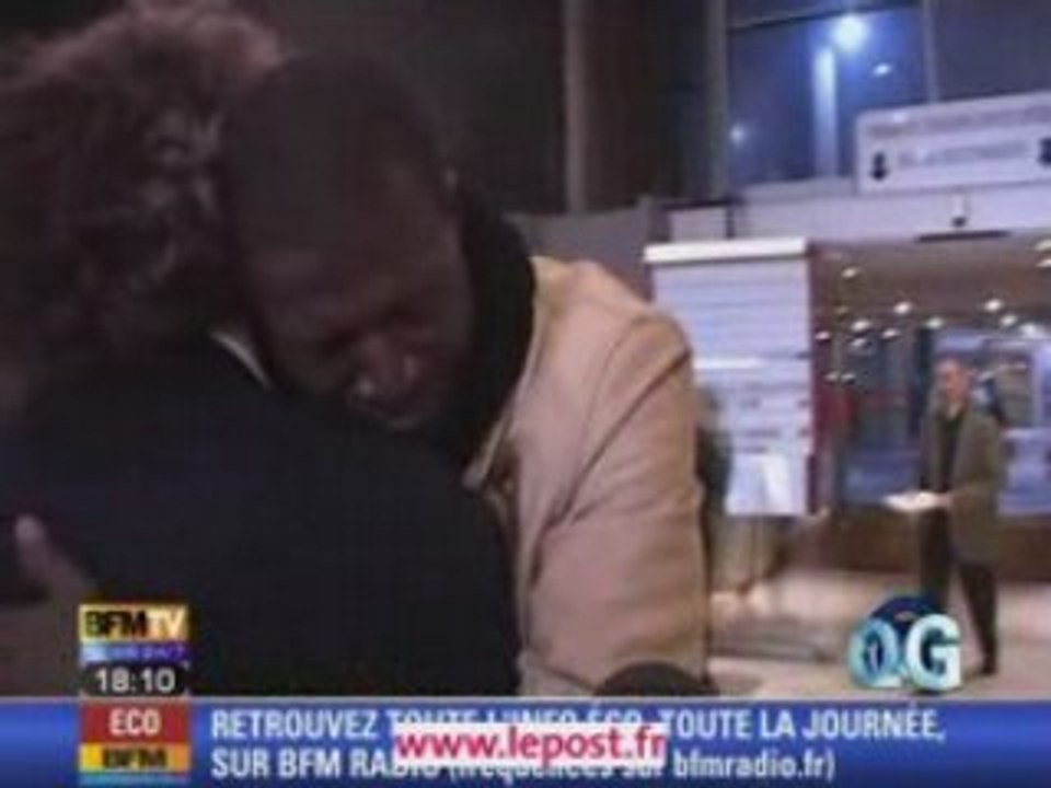 Neuilly : les larmes d'un ex-sans-papiers