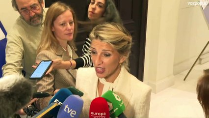 Yolanda Díaz critica a Ayuso por rechazar la reunión con Sánchez