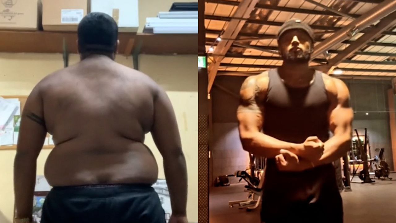 Man loses 64kg and becomes personal trainer after girlfriend left him due to weight gain