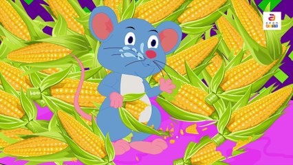 English Stories For Kids _ The Greedy Mouse _ English Story Time For Babies _ By Aanon Animation