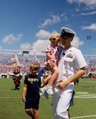 Family reunited with Navy officer dad!