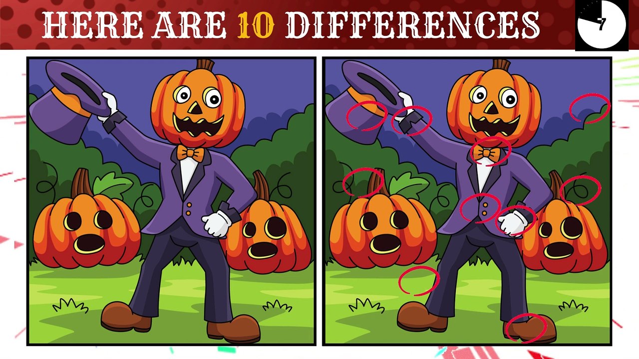 "How Many Differences Can You Find?  | This Puzzle Is Almost Impossible!" [ find the difference ]