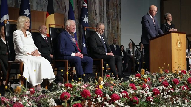 King Charles heckled by Australian senator