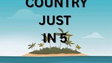 Can you guess the country just in 5 seconds