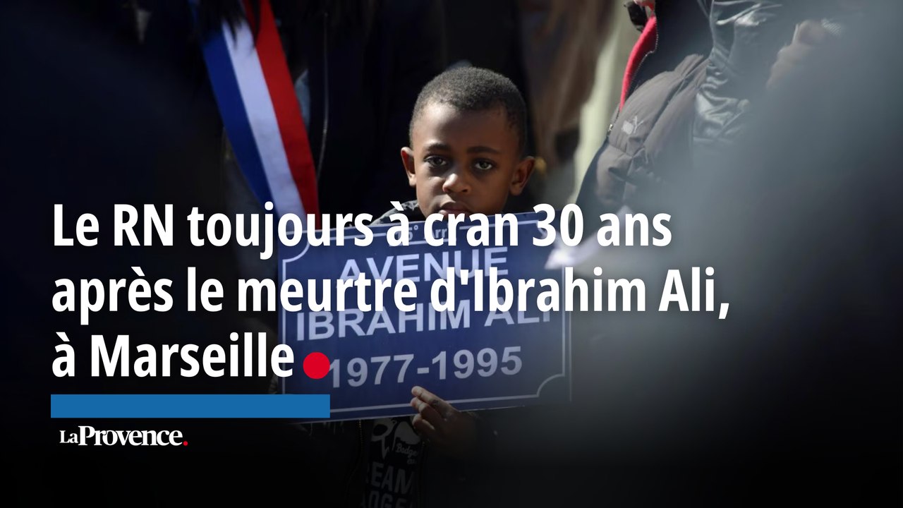 Le RN toujours à cran 30 ans après le meurtre d'Ibrahim Ali, à Marseille