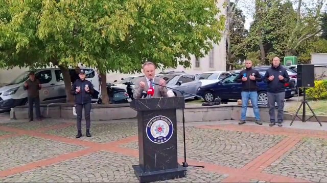 Sinop’ta emniyet ve jandarma teşkilatına 11 yeni araç tahsis edildi