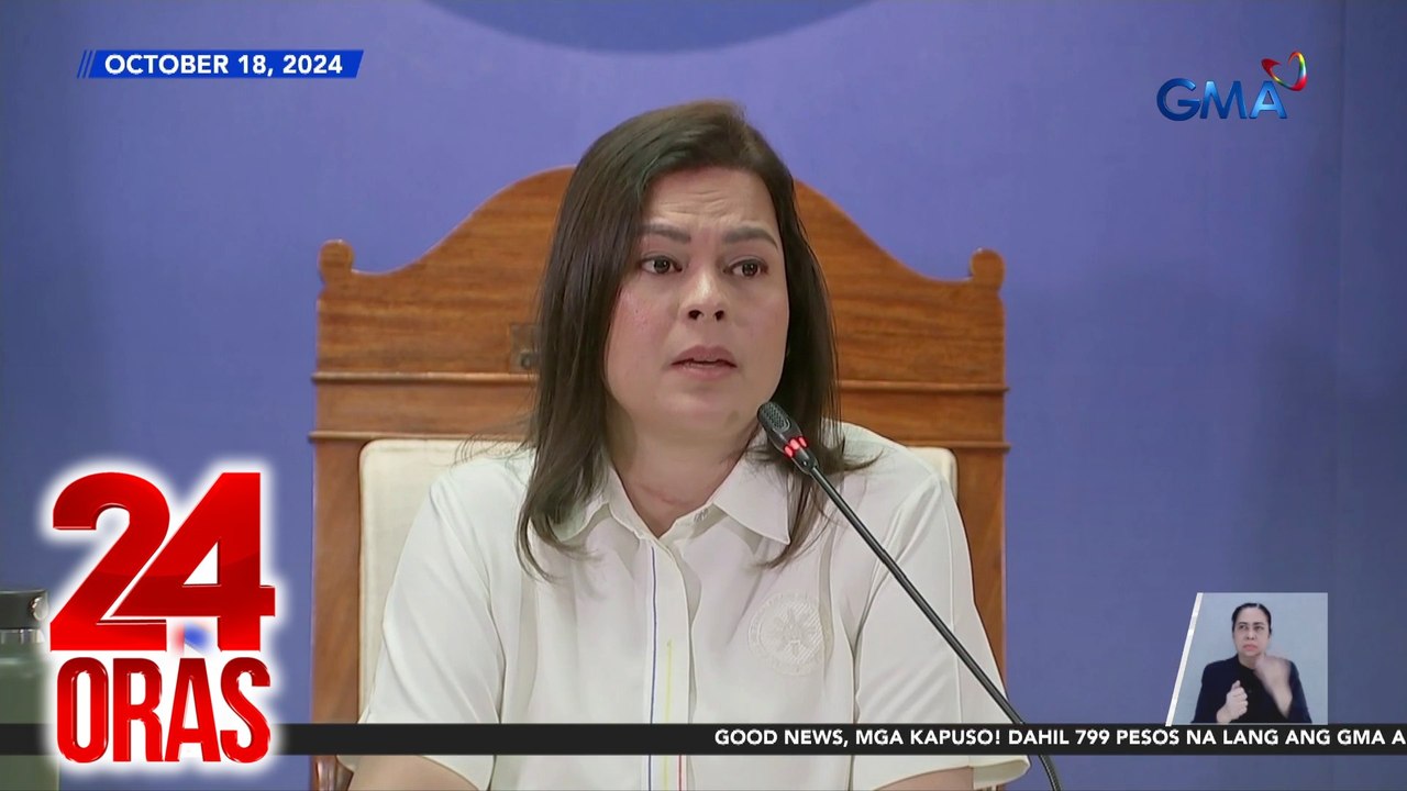 Ilang mambabatas, nabahala sa mga naging pahayag ni VP Duterte kay PBBM; iminungkahi na magpa-psychological evaluation | 24 Oras