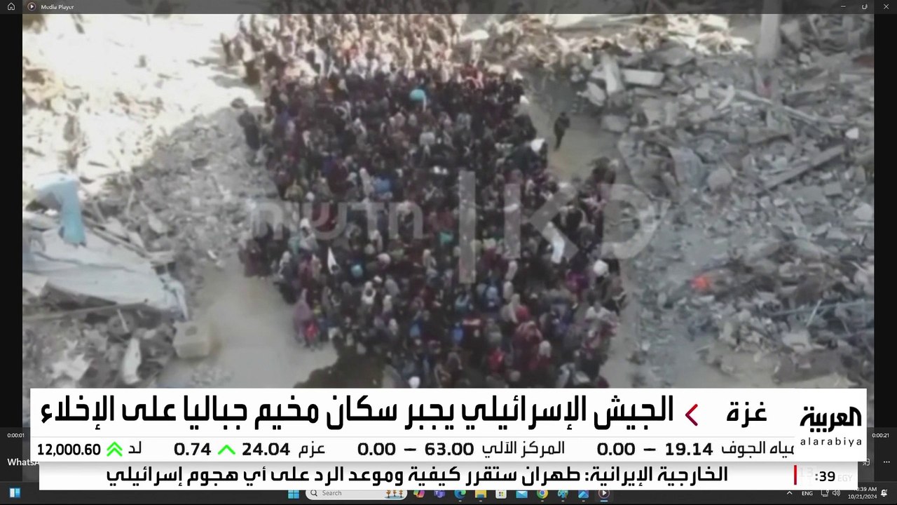 مخيم جباليا.. قصف وحصار وإجبار على الإخلاء
