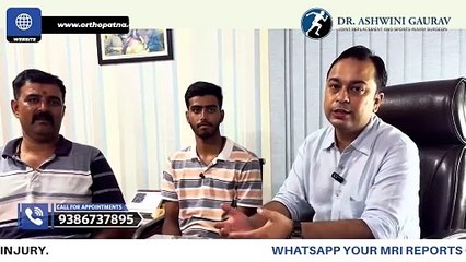 Feedback After Arthroscopic ACL Ligament & Meniscus Tear Surgery of Patient From Begusarai In Patna