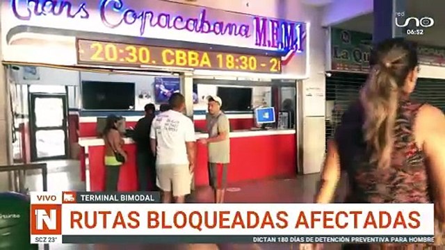 SCZ no venden pasajes en la Bimodal para viajar al Occidente