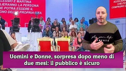 UeD, è il momento della prima scelta ed è subito sorpresa