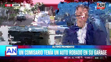 Escándalo en La Matanza: encuentran un auto robado en la casa de un comisario
