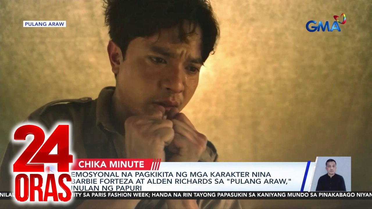 Emosyonal na pagkikita ng mga karakter nina Barbie Forteza at Alden