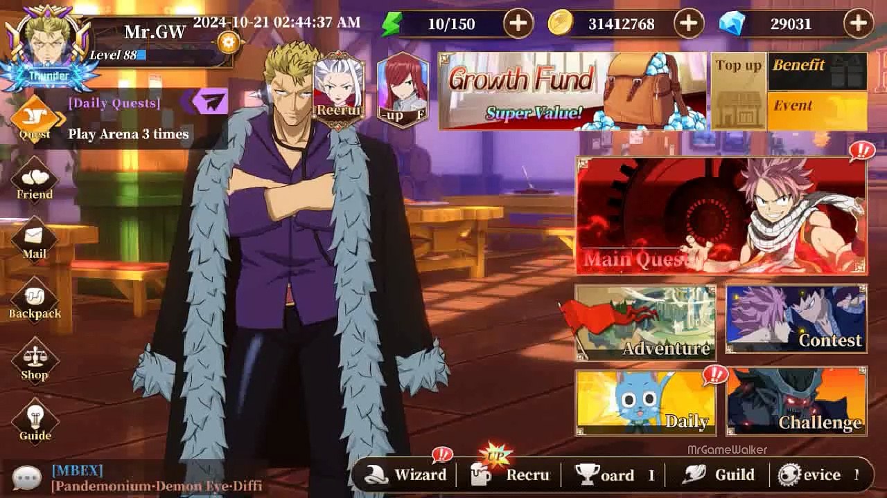 Fairy Tail: Fierce Fight Gameplay (Android/IOS) [No Commentary] Tower of Heaven