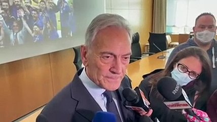 Il presidente Gravina all'universit? di Teramo