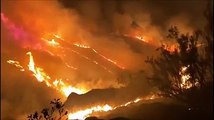 Castellalto: vasto incendio nella notte, fiamme minacciano le abitazioni