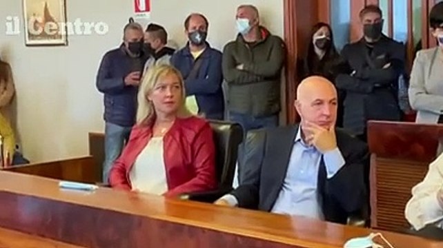 Roseto, il discorso del nuovo sindaco alla presentazione della Giunta