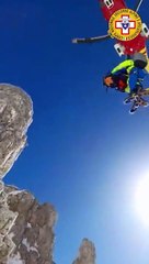 Alpinista recuperato a quota 2.800 metri