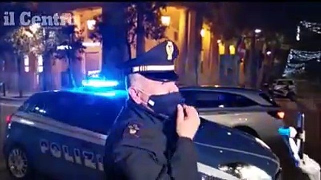 Pescara 2021, Capodanno con il coprifuoco