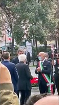 Mattarella a Pescara, dal museo all'abbraccio della folla