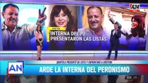 Cristina Fernández de Kirchner lidera inesperada lista en el PJ