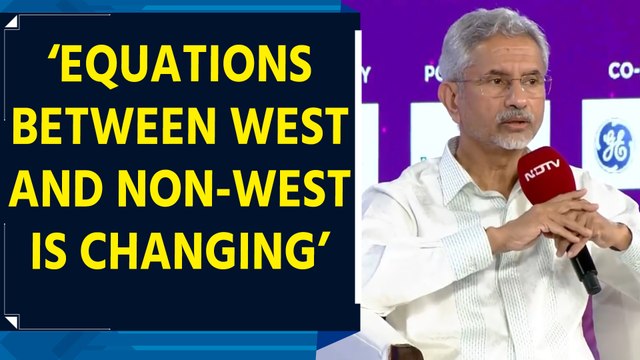 EAM S Jaishankar speaks on influence of west on global equations