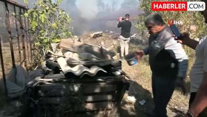 Antalya'da Çıkan Yangın Panik Yarattı