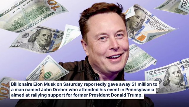 Elon Musk's Pro-Trump Super PAC To Give $1M Every Day To People In Swing States For Signing His Petition