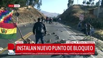 Instalan un bloqueo en Melga y ya suman cuatro los puntos sobre la ruta nueva Cochabamba – Santa Cruz