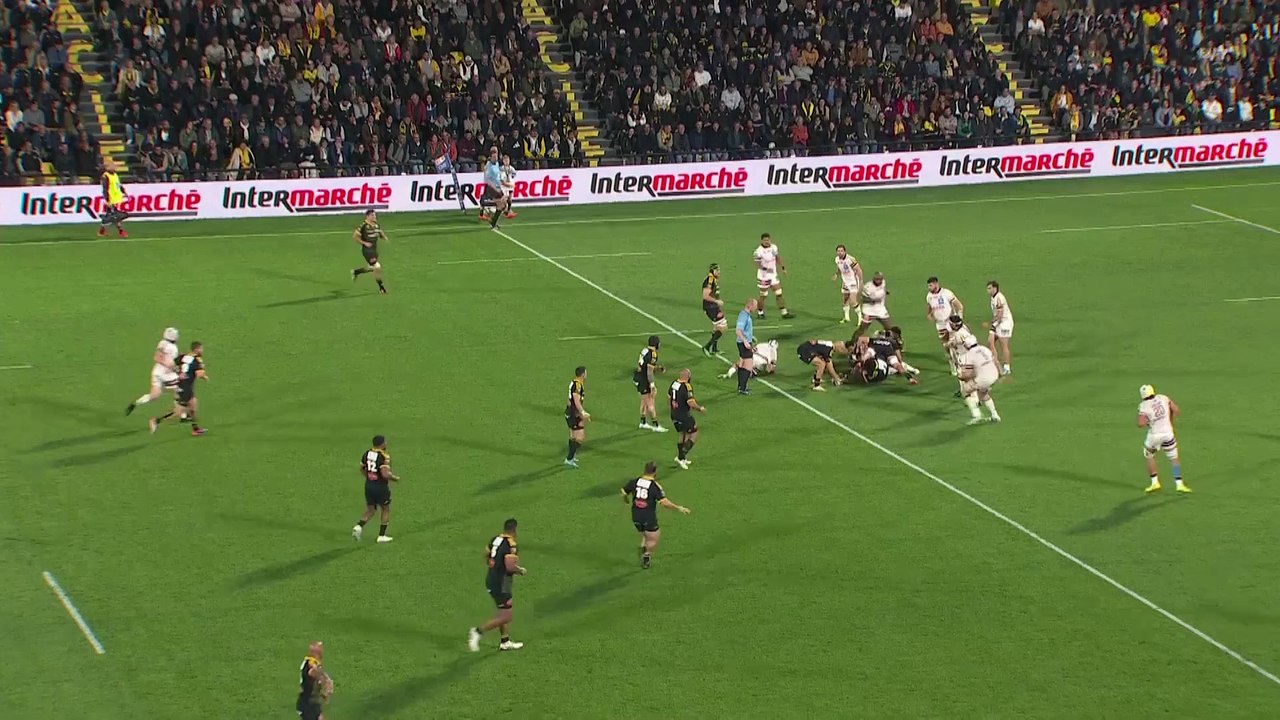 TOP 14 - Essai de Brice DULIN 2 (SR) - Stade Rochelais - Union Bordeaux-Bègles