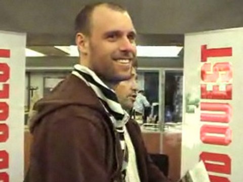 Cavenaghi invité Sud Ouest - coulisses