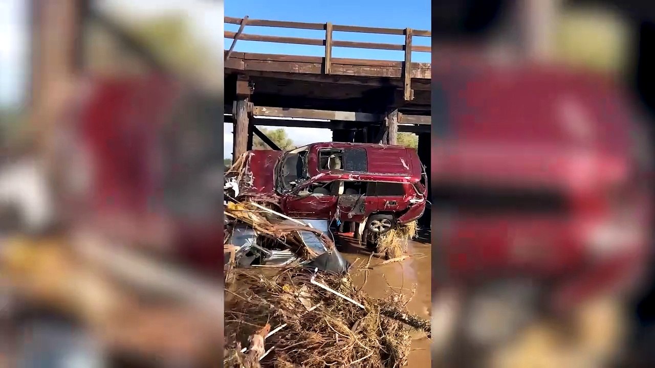 Al menos dos muertos por las inundaciones en Nuevo México