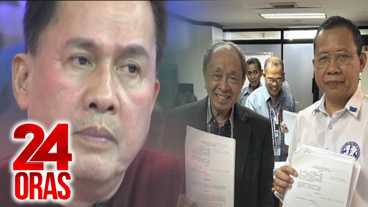 Pastor Apollo Quiboloy, ipinapawalang bisa sa COMELEC ang inihain niyang CONA; tatakbong independent sa pagka-senador | 24 Oras