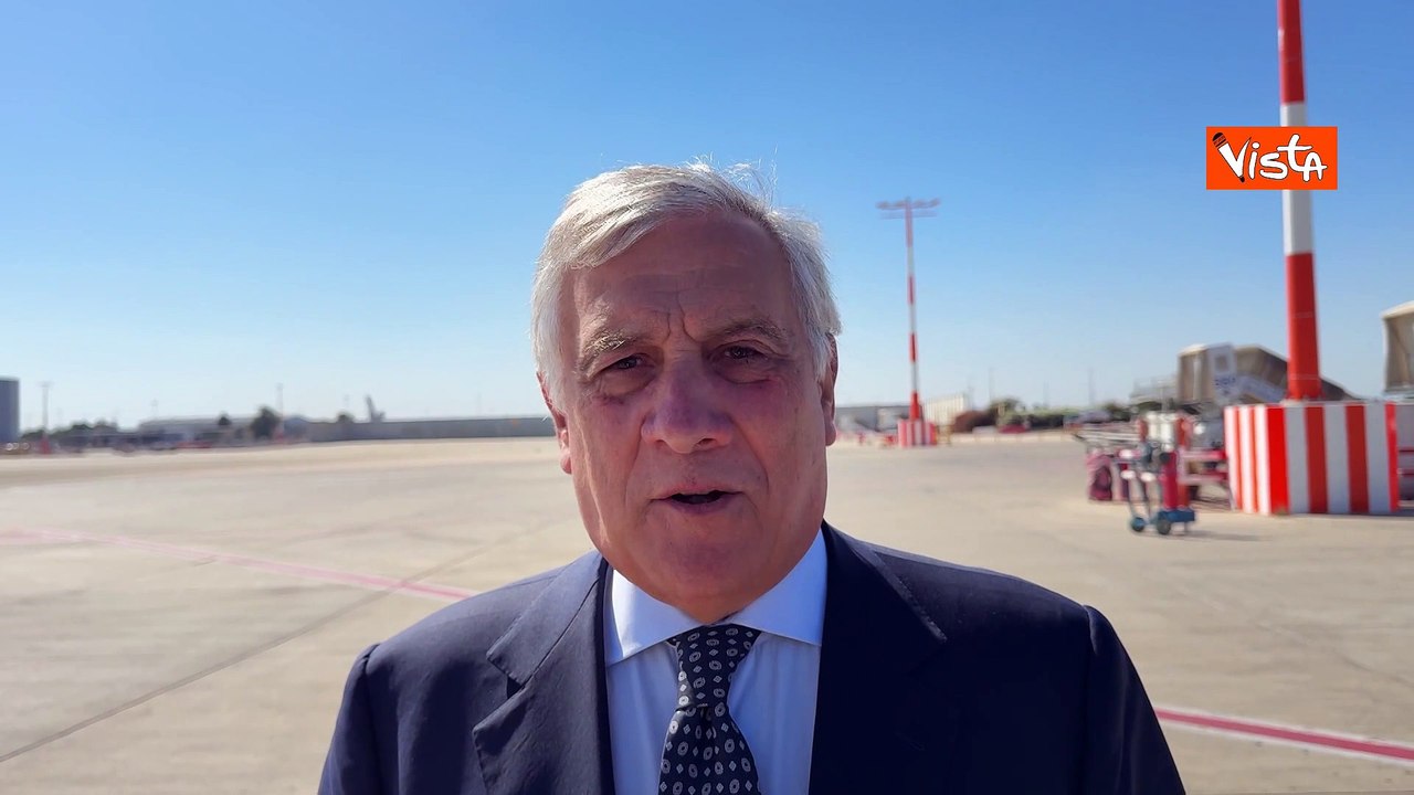 Tajani a Tel Aviv: "Qui per missione di pace. Cessare fuoco e dar vita a due Stati"