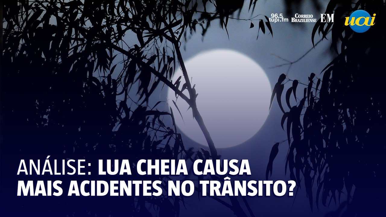 Lua cheia causa mais acidentes de trânsito? Estudo investiga curiosa relação