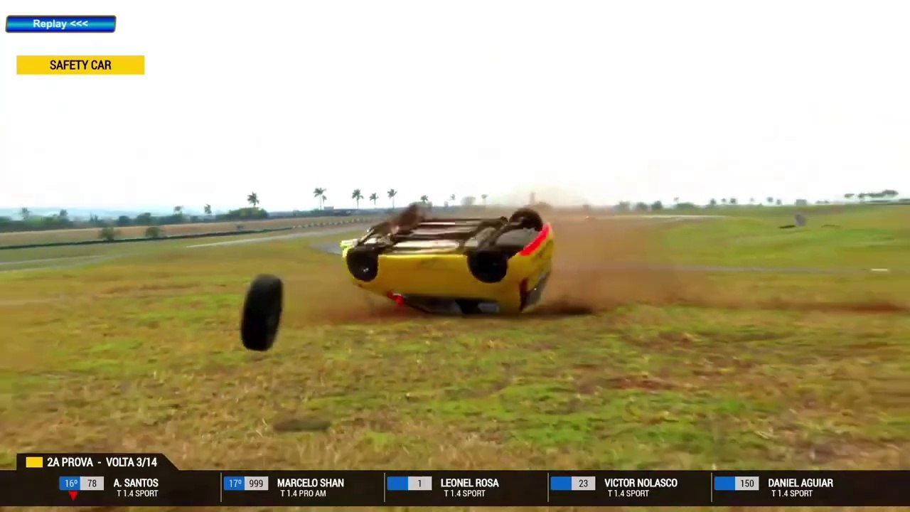 Marcas e Pilotos SP 2024 Goiania Race 2 Ferraz Flips