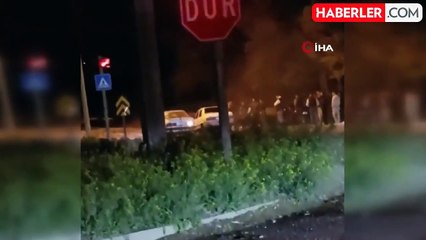 Bolu'da D-100 Yarış Pisti Oldu