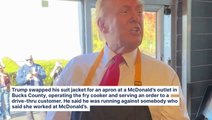 Trump Turns Up To Serve Fries At McDonald's: 'I Could Do This All Day, I Wouldn't Mind This Job