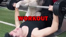 DOG WORKOUT PARTNER! #animalstories #pets #doglover #dogs #cute #funny