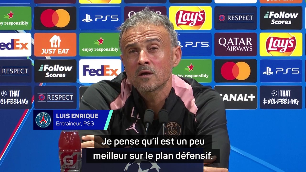 Luis Enrique : "Hakimi est une référence pour ses coéquipiers"