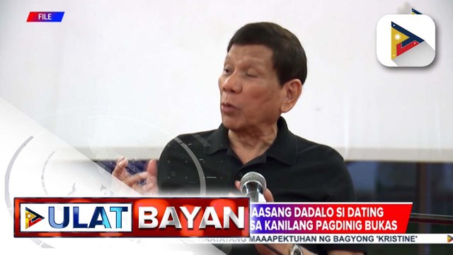 House Quad-Committee, bukas sa pagdaraos ng joint inquiry kasama ang Senado; ex-Pres. Duterte, hindi dadalo sa pagdinig ng Quad-Comm bukas