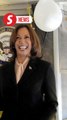 Georgia supporters sing birthday song for Kamala Harris, Trump also sends well wishes