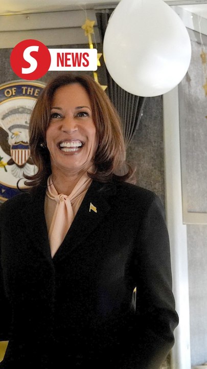 Georgia supporters sing birthday song for Kamala Harris, Trump also sends well wishes