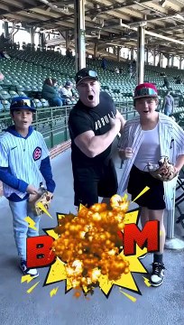 Wrigley Brings The BOOM! #yankees #cubs #mlb #baseball #father #son #family #fun #bigjustice #boom @MLB @Yankees @Cubs