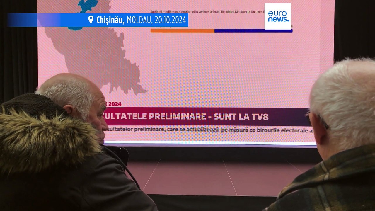 Moldau: Knappe Mehrheit für EU-Kurs und Vorwürfe über Wahlfälschung