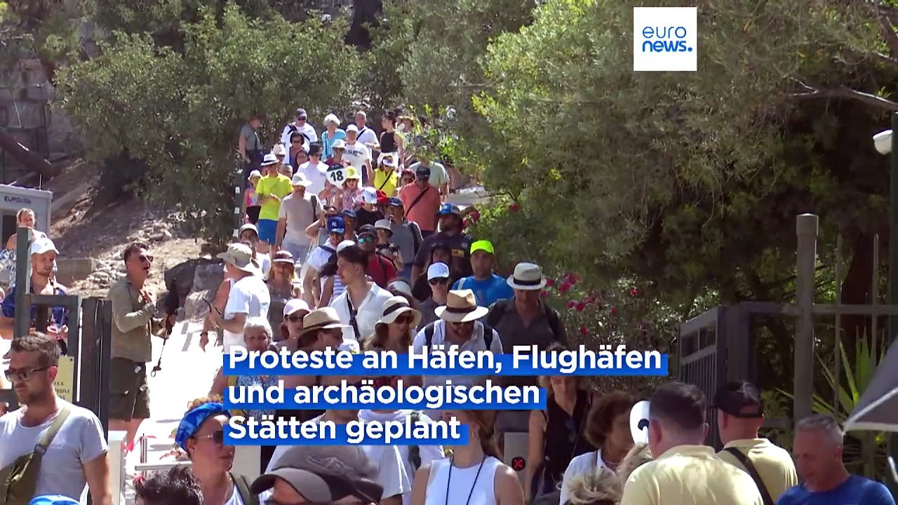 Griechische Tourismusarbeiter fordern bessere Löhne