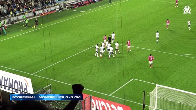 MHSC-OM (0-5) : Avec les supporters olympiens