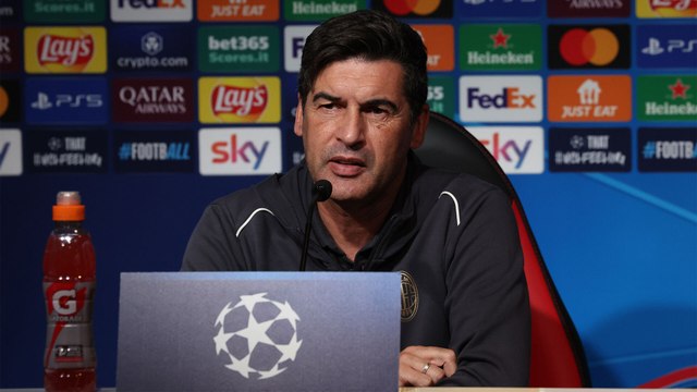 AC Milan v Club Brugge, Champions League 2024/25: the pre-match press conference