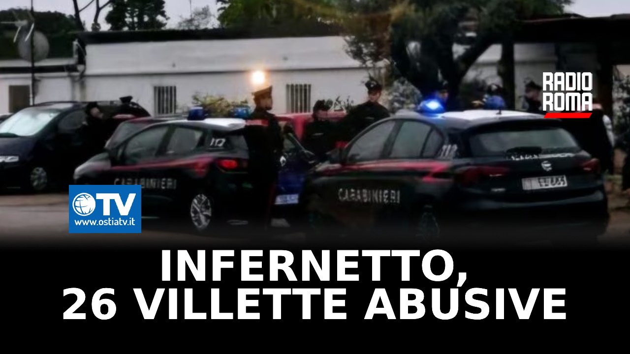 Infernetto, 26 villette occupate abusivamente e affittate in nero: sei arresti
